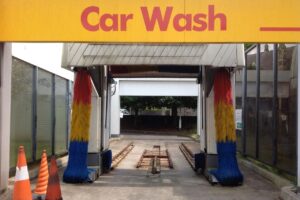 samochodowa myjnia tir