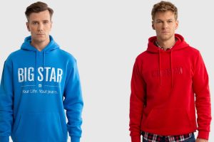 uniwersalne bluzy z kapturem